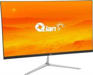 🖥️ qian frameless anti glare monitor qm2382f – hd led, wall mountable, tilt adjustment, flicker-free – 1920x1080 response logo