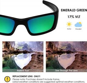 img 2 attached to Polarized Replacement Lenses For Oakley Fuel Cell: Protect Your Eyes With BlazerBuck Anti-Salt Technology