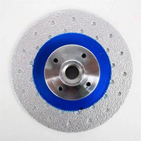 img 3 attached to Premium Diamond Cutting And Grinding Disc For Stone - 4.5 Inch Diamond Cut-Off Wheel By Raizi