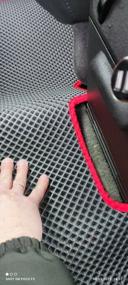 img 5 attached to Vehicular mats in salon EVA Allmone for Ford Explorer III (U152) (2001 - 2005) +3 row, black with red edge, 4pcs. / Ford Explorer