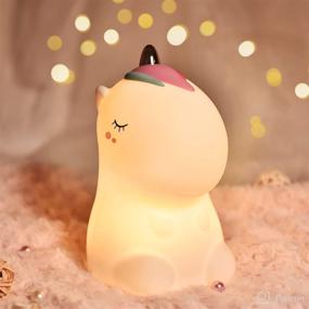 img 4 attached to Cute Squishy Horse Night Light