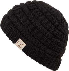 img 3 attached to C C Hatsandscarf Beanie Stretchy YJ 847 KIDS Girls' Accessories : Cold Weather