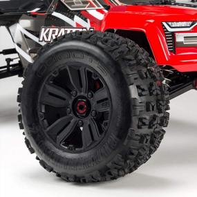 img 2 attached to ARRMA RC Truck 1/8 KRATON 6S V5 4WD BLX Speed Monster Truck With Spektrum Firma RTR, Red, ARA8608V5T1