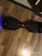 img 1 attached to GOTRAX NOVA Hoverboard - 6.5" LED Wheels, Dual 200W Motors, UL2272 Certified, 65.52Wh Battery, LED Lights, And Self-Balancing Scooter For 44-176Lbs - Max 3.1 Miles & 6.2Mph review by Eric Webb