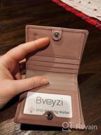 img 1 attached to Small Leather Women'S Wallet - Ultra Slim Bifold Pocket Purse With RFID Blocking For Maximum Security By Bveyzi review by Hesham Peltier