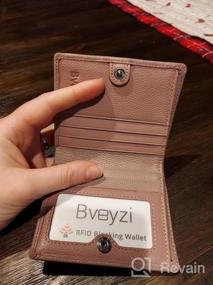 img 5 attached to Small Leather Women'S Wallet - Ultra Slim Bifold Pocket Purse With RFID Blocking For Maximum Security By Bveyzi