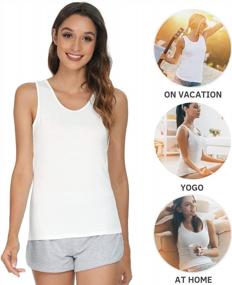 img 2 attached to Stretchable And Super Soft Tank Tops For Women By Vislivin - Ideal For Casual Wear