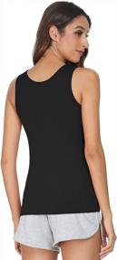 img 1 attached to Stretchable And Super Soft Tank Tops For Women By Vislivin - Ideal For Casual Wear