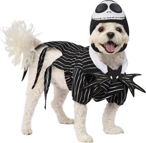 img 4 attached to Disney Nightmare Before Christmas Pet Costume by Rubie's: Jack Skellington, Medium (200184_M) - Perfect Pet Halloween Outfit