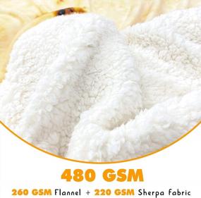 img 2 attached to CASOFU Tortilla Blanket - Beige Sherpa, 71 inches: Soft and Warm Burritos Giant Flour Tortilla Blanket, Novelty Taco Blanket for Your Family