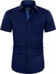 stay sharp and wrinkle-free with j.ver men's casual button-down shirts logo