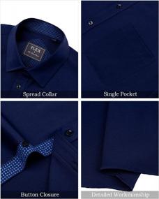 img 1 attached to Stay Sharp And Wrinkle-Free With J.Ver Men'S Casual Button-Down Shirts