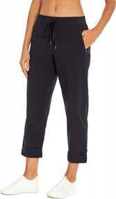 img 4 attached to Stylish And Comfortable: Marika Women'S Christine Snap Woven Pant