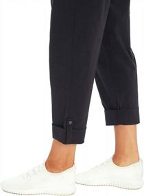 img 2 attached to Stylish And Comfortable: Marika Women'S Christine Snap Woven Pant