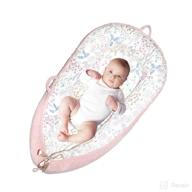 👶 junoon baby lounger: ultra-soft, breathable bassinet for traveling and napping - essential newborn bed" logo