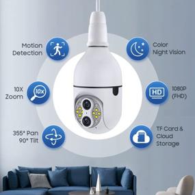img 2 attached to EVERSECU HD 1080P Wireless PTZ Security Camera With 10X Zoom & Motion Auto-Tracking - Ideal For 24/7 Surveillance!