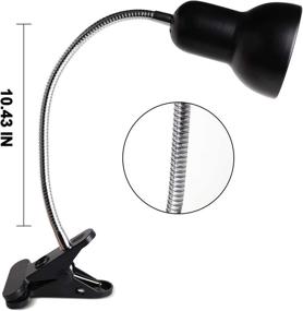 img 2 attached to 🐍 Flexible Clamp Reptile Habitat Lamp Fixture: Perfect Heating Solution for Terrariums - 1 Pack