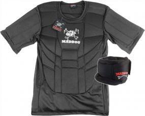 img 4 attached to Protect Yourself With Maddog Pro Padded Neck & Chest Protector Combo Pack