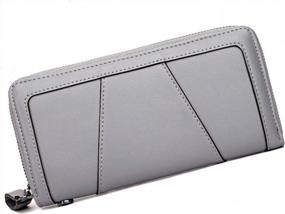 img 4 attached to Stay Safe And Organized With Earnda'S RFID-Blocking Women'S Wallet In Chic Grey