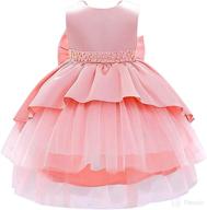 👗 lzh toddler formal gowns pageant birthday lace wedding dress for baby girls logo