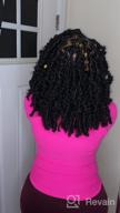 img 1 attached to Get A Bohemian Look With Ubeleco'S Black 18 Inch Passion Twist Crochet Hair - Water Wave Texture With 22 Strands/Pack review by Christina Waltemeyer
