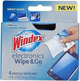 img 2 attached to Windex Electronics Wipe Wipes Pack