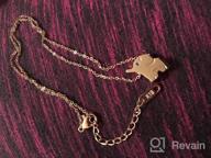 img 1 attached to Lucky Elephant Pendant Necklace: Lazycat 18k Plated Stainless Steel Jewelry review by Gerardo Goodson