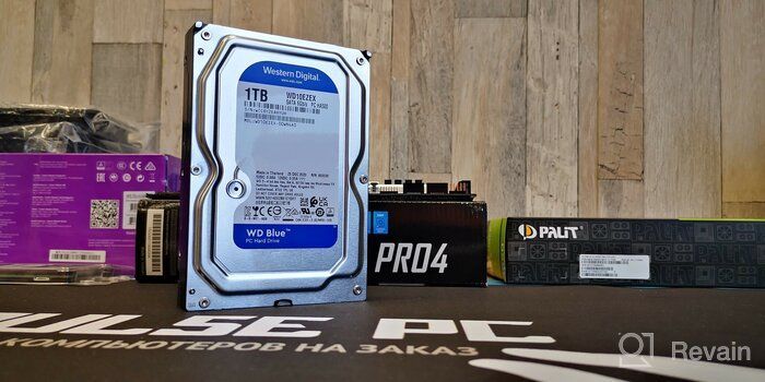 img 1 attached to WD Blue Desktop 1TB Hard Drive - 3.5 inch, 5400~7200RPM, SATA3 (6.0GB/s), 64MB 💾 Cache, Ideal for PC, Mac, CCTV, NAS, DVR, Raid and SATA Applications, 1 Year Warranty review by Hayden  Wang ᠌