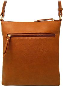 img 1 attached to Solene WU093 Tan Women's Handbags & Wallets ~ Crossbody Bags