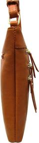 img 2 attached to Solene WU093 Tan Women's Handbags & Wallets ~ Crossbody Bags