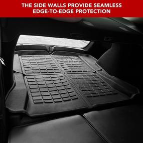 img 1 attached to 🚘 BASENOR All-Protection Heavy Duty Rear Trunk Liner for Tesla Model 3 (2016-2022) GEN 2 - Cargo Mat