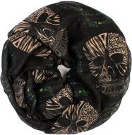 bohemian sugar skull print scarf women's accessories via scarves & wraps logo