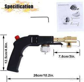 img 3 attached to Wadoy Trigger Propane Compatible Brazing