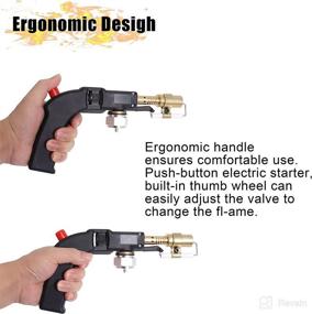 img 1 attached to Wadoy Trigger Propane Compatible Brazing