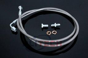 img 3 attached to Braided Clutch Cable Upgrade For 1993-1998 Supra: Compatible With Master To Slave Cylinder