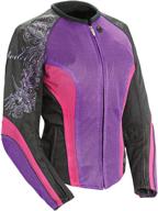 🏍️ enhanced seo: joe rocket cleo 2.2 ladies' mesh motorcycle riding jacket logo