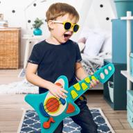 2+ year olds rock out with battat lil' rocker's guitar - acoustic, electric & song modes! logo