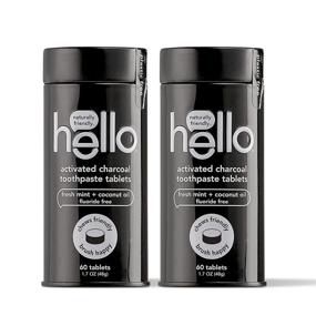 img 4 attached to 🌟 Hello Activated Charcoal Whitening Toothpaste: Naturally Brighten Your Smile!