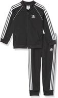 adidas originals unisex baby tracksuit black apparel & accessories baby boys ... clothing логотип