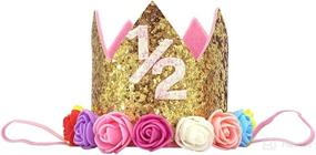 img 2 attached to BGFKS Girls Cotton Diaper Birthday Apparel & Accessories Baby Girls ~ Clothing