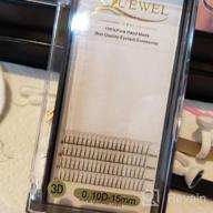 img 1 attached to Enhance Your Look With 3D-8D Volume Lash Extensions Mixed Tray - 9-16Mm, 12-15Mm, .07/.10 C/D Curl - Long Stem Fans From 8-20Mm - Shop Now review by Amy Fowler