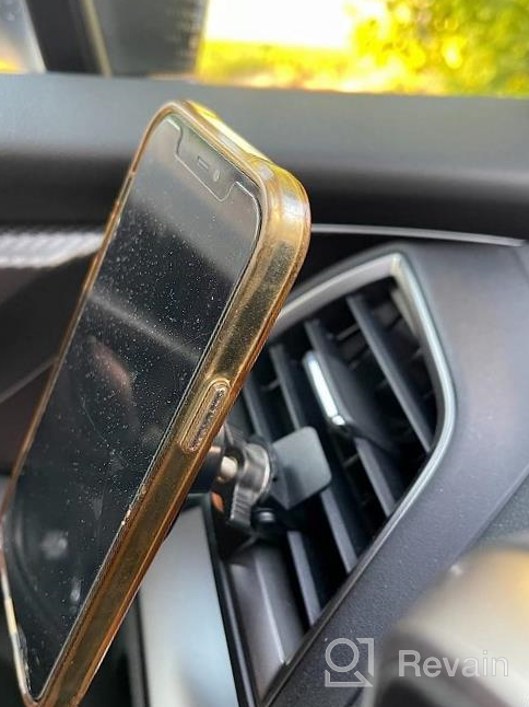 img 1 attached to VICSEED 𝙐𝙥𝙜𝙧𝙖𝙙𝙚𝙙 MagSafe Car Mount [Strongest Magnet Power] Magnetic Phone Holder For Car [360° Adjustable] Air Vent Car Mount Holder Fits MagSafe IPhone 14 Pro Plus 12/13 All Phones Tablets review by David Ramirez