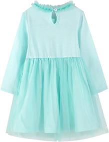 img 3 attached to 👸 BIBNice Little Princess Dresses - Adorable B08 Girls' Clothing Collection!