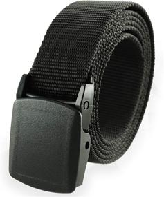 img 4 attached to 🌲 Thomas Bates Outdoor Metal-Free Belts: Breathable Men's Accessories for Active Adventures