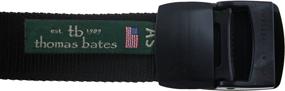 img 1 attached to 🌲 Thomas Bates Outdoor Metal-Free Belts: Breathable Men's Accessories for Active Adventures