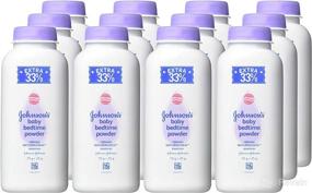 img 1 attached to 👶 Johnson & Johnson Baby Powder Bedtime 100g / 3.5oz (Pack of 12): Soothe Your Baby's Sleep with Gentle Powder Fragrance