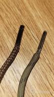 img 1 attached to Heavy Duty Round Boot Laces: Durable Shoelaces For Work & Hiking Boots [2 Pack] review by Harry Tulsa