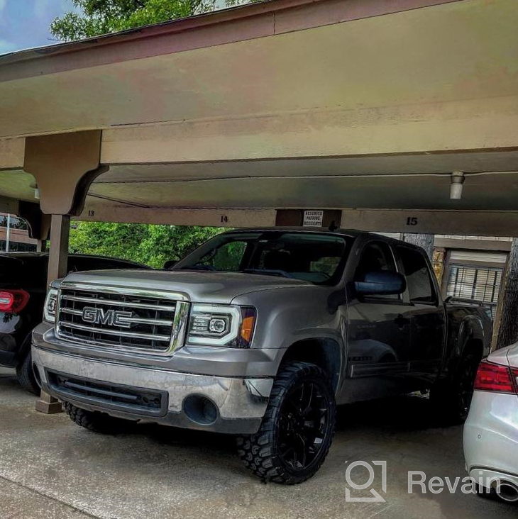 img 1 attached to ModifyStreet AlphaRex PRO-Series Black Fit 07-13 GMC Sierra 1500/07-14 Sierra 2500HD/3500HD LED Tube Dual Projector Headlights With Switchback DRL/Sequential Signal/Activation Light review by George Cochran