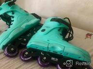 img 1 attached to 🛼 Enhance Your Skating Experience with Rollerex VXT500 Inline Skate Wheels (8-Pack) - Available in Various Sizes and Colors for Indoor and Outdoor Use as a Perfect Roller Blade Wheel Replacement review by Nick Walker