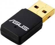 🔒 asus usb-n13 c1 300mbps usb беспроводной адаптер: улучшенная безопасность с поддержкой стандартов шифрования wep, wpa, wpa2 и wpa3 (usb-n13 c1) логотип